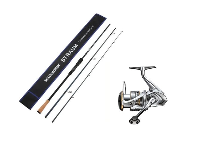 Sølvkroken Sv Straum 244cm 10-30g/Shimano Sedona Fj 2500 Sølvkroken Sølvkroken Sv Straum 244cm 10-30g/Shimano Sedona Fj 2500 Sølvkroken