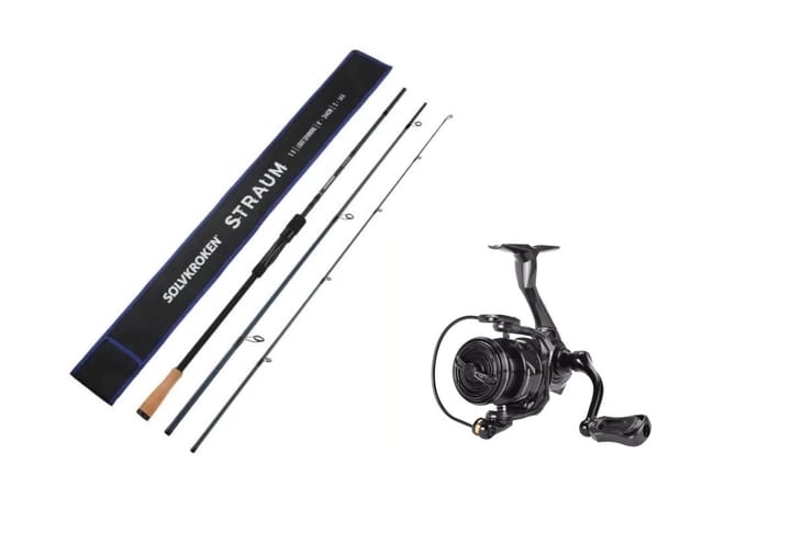 Sølvkroken Sv Straum 244cm 10-30g/Lawson Baitwinder X Fd 3000 Sølvkroken Sølvkroken Sv Straum 244cm 10-30g/Lawson Baitwinder X Fd 3000 Sølvkroken