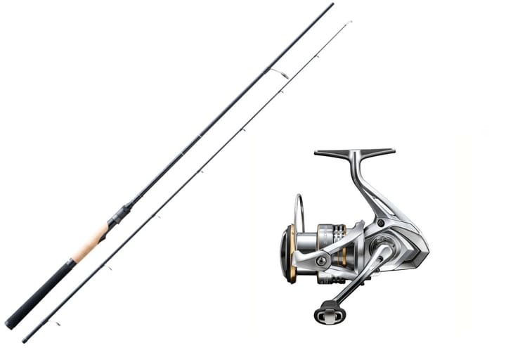 Rapala Shadow Blade Spinning 10' 10-28g/Shimano Reel Sedona Fj Silver 2500 Rapala