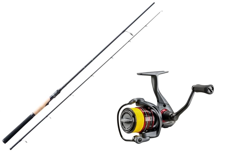 Rapala Shadow Blade Spinning 8' 3,5-14g/Okuma Ceymar Spinning Spooled C2000a Rapala