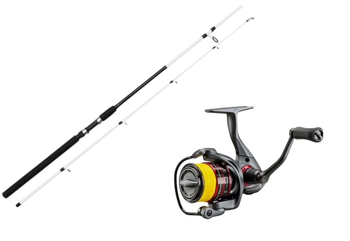 Kinetic Witcher Salt Cc 9' 20-60g/Okuma Ceymar Spinning Prespooled 4000a Kinetic