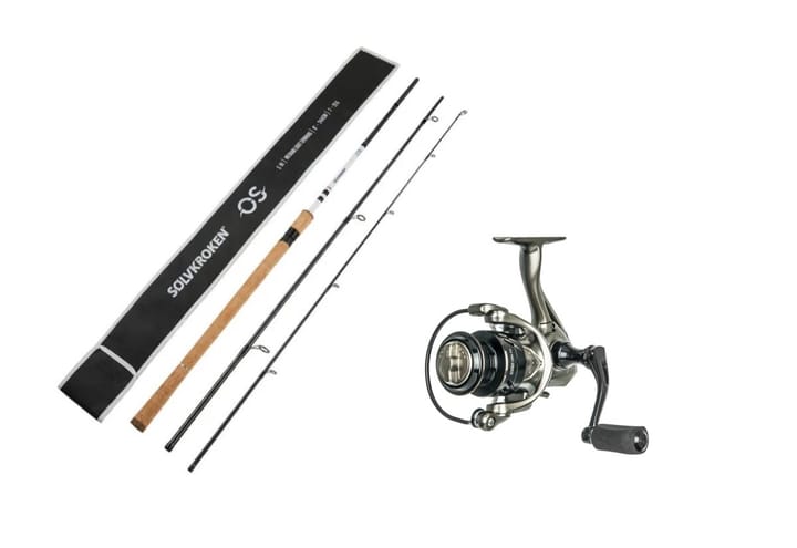 Sølvkroken SIII Os 305cm 20-60g/Lawson Baitwinder Bw5 4000 Sølvkroken Sølvkroken SIII Os 305cm 20-60g/Lawson Baitwinder Bw5 4000 Sølvkroken