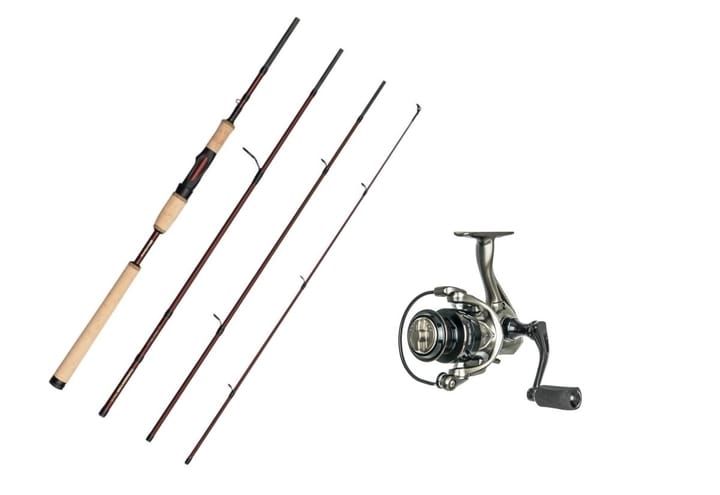 AbuGarcia Tormentor2 Travel 2.74m 15-45/Lawson Baitwinder Bw5 4000 Abu Garcia