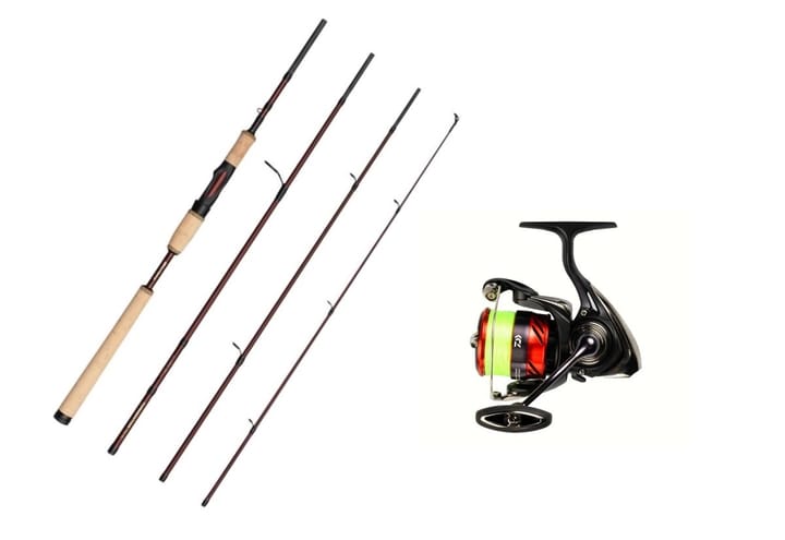 AbuGarcia Tormentor2 Travel 2.74m 15-45/Daiwa 23 Ninja Lt 4000-C Abu Garcia