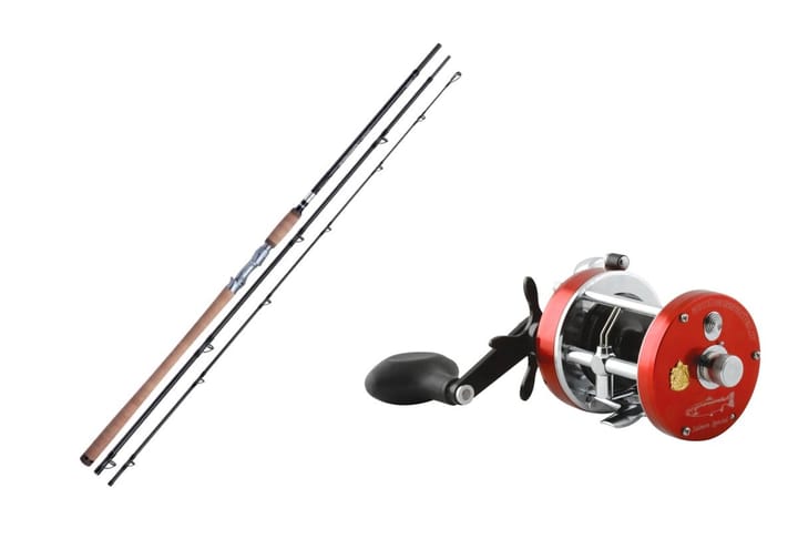 Shimano Speedmaster Salmon Cast 30-80g/AbuGarcia 7000i Salmon Spe Shimano
