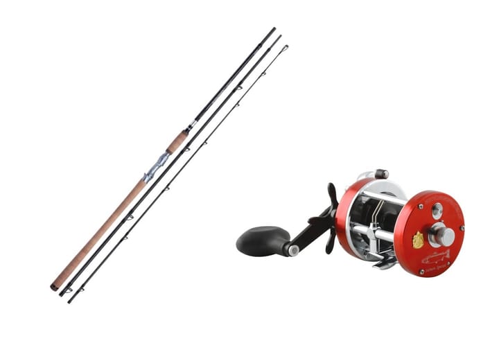 Shimano Speedmaster Salmon Cast 50-120g/AbuGarcia 7000i Salmon Special Shimano