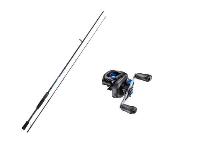 Shimano Rod Slx Casting Ex-Fas 7'2" 7-21g/Shimano 22 Slx 151hg 151 HG Lef Shimano
