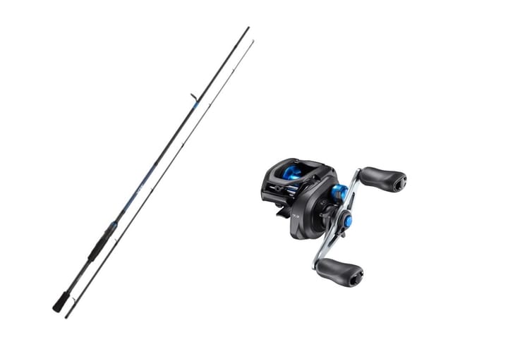 Shimano Rod Slx Casting Modera 7'4" 10-21g/Shimano 22 Slx 151hg 151 HG Lef Shimano