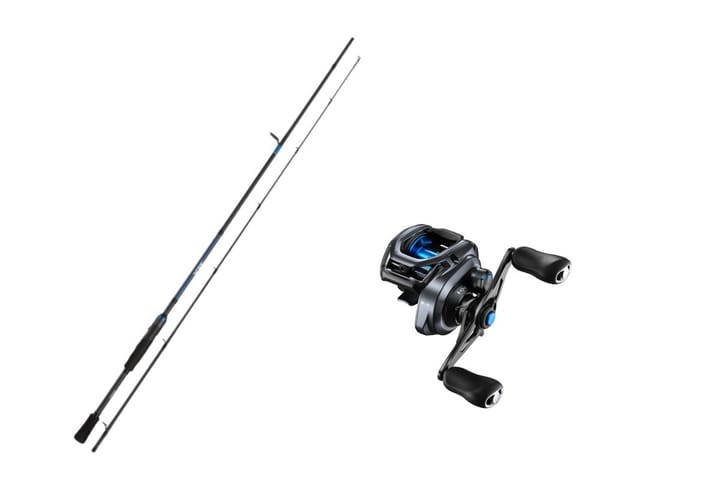 Shimano Rod Slx Casting Modera 7'4" 10-21g/Shimano Slx Xt A 151 Hg L Shimano