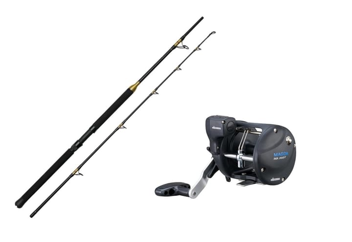 Kinetic Brutalis Fs 6'6" 20-30lbs/Okuma Ok Magda Lncounter Dt Ma-30dt 0bb Kinetic