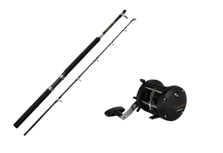 AbuGarcia Rod Gt 602 30lbs Boat/Okuma Ok Classic Clx -300la 0bb Graph Spool Abu Garcia