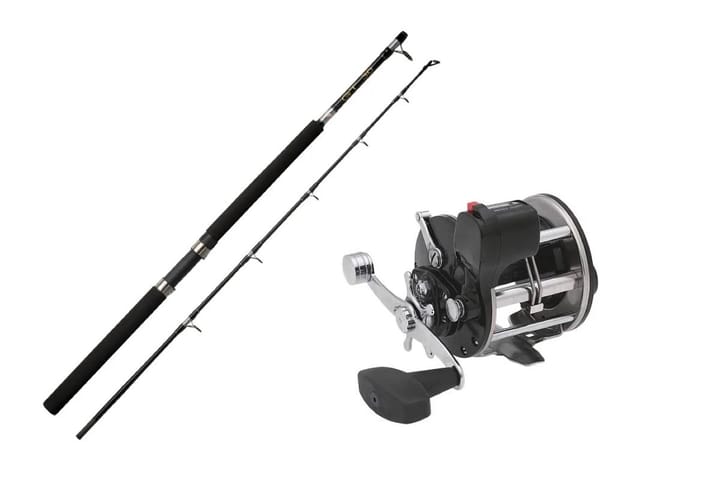 AbuGarcia Rod Gt 602 30lbs Boat/Penn 209lc  L/W Line Cou Abu Garcia
