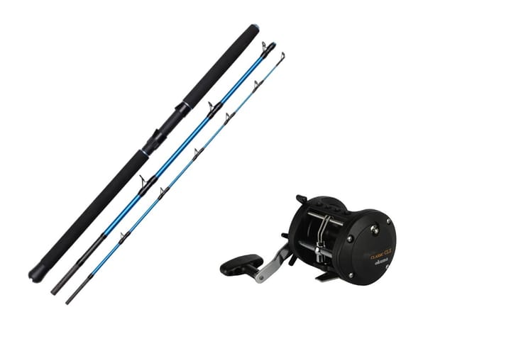Kinetic Manticore Fs 6'6" 20-30lbs/Okuma Ok Classic Clx -300la 0bb Graph Spool Kinetic