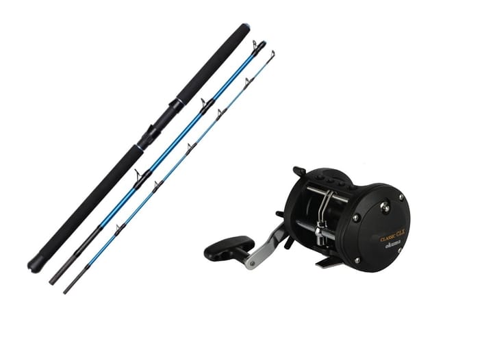 Kinetic Manticore Fs 6'6" 30-50lbs/Okuma Ok Classic Clx -300la 0bb Graph Spool Kinetic
