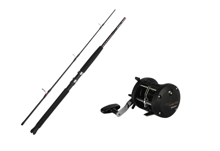 UglyStik Bigwater Boat 7' 30-50lbs/Okuma Ok Classic Clx -300la 0bb Graph Spool Ugly Stik