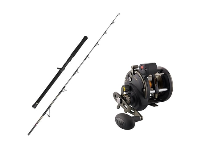 Penn Regiment Iv Jig C 30-50lbs/Penn Sqlii30lwlc Squall Ii 30lwl Penn