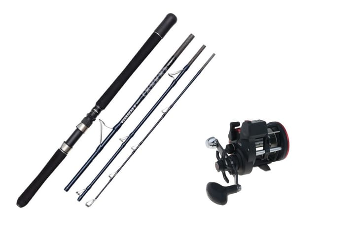 Penn Overseas Ii Boat 7' 20-30lbs/AbuGarcia Alphamar Lc20syn - Meter Penn