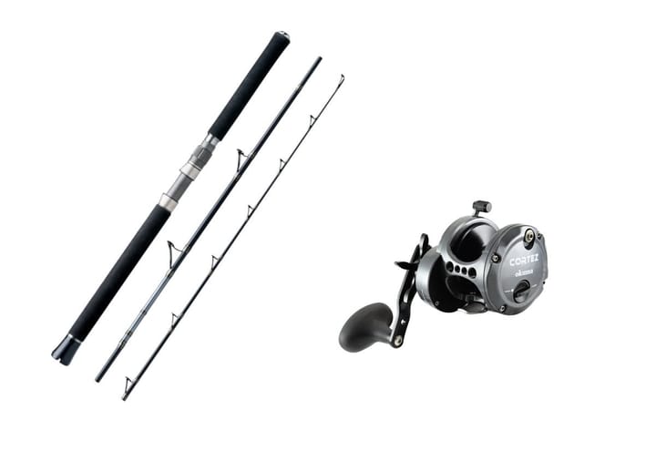 Okuma Cortez Boat 6'6" 20-30l/Okuma Ok Cortez Blk Cz-5csa 4+1bb Okuma