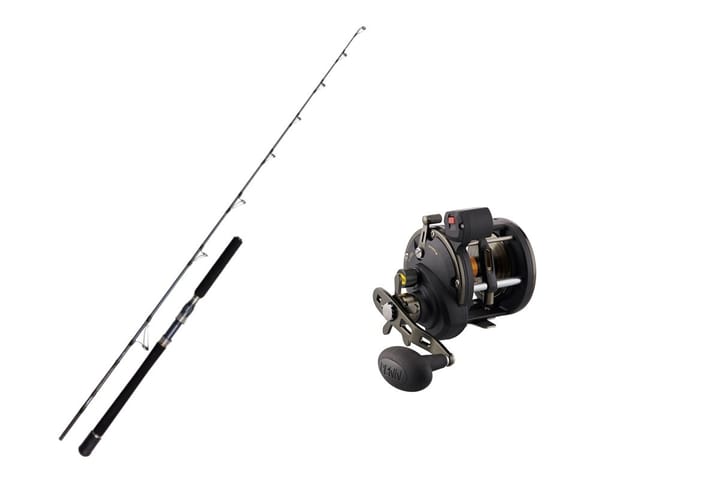 Penn Battalion Solid B 6'4" 20-30lbs/Penn Sqlii30lwlc Squall Ii 30lwl Penn