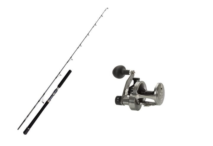 Penn Battalion Solid B 6'4" 20-30lbs/Prey Winder V2 12 Pld  12 Penn