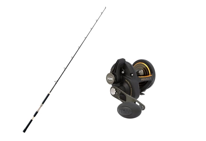 Okuma Solterra Boat 5'6'' 30-50l/Penn Squall Ii Lever D Høyre40N Okuma