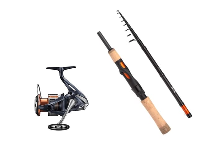 Shimano STC Mini Tele 7 fot / Shimano Nasci 1000 FD Shimano