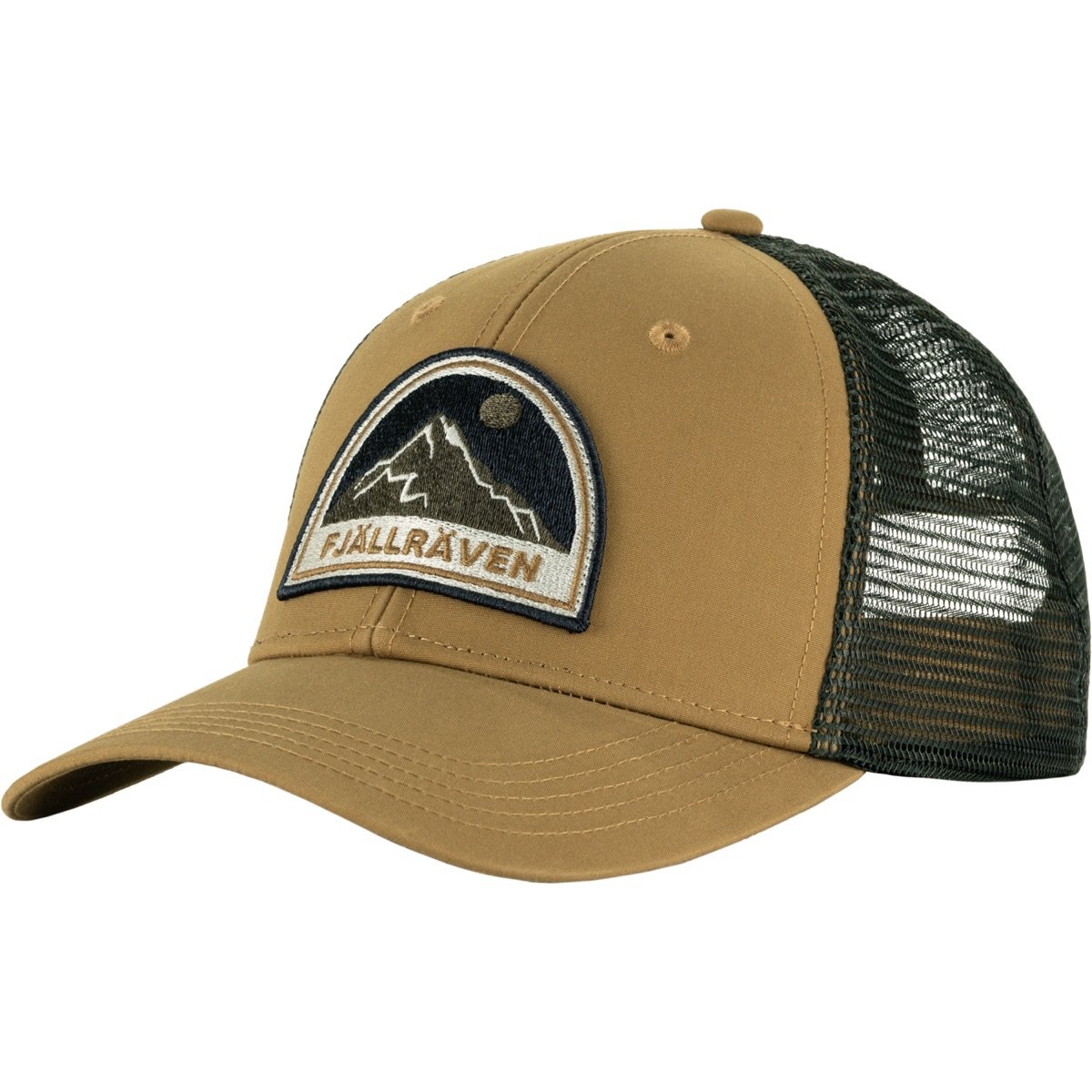 Fjällräven Beige trucker Keps Badge Långtradarkeps Buckwheat Brown Trucker herr – bild 2