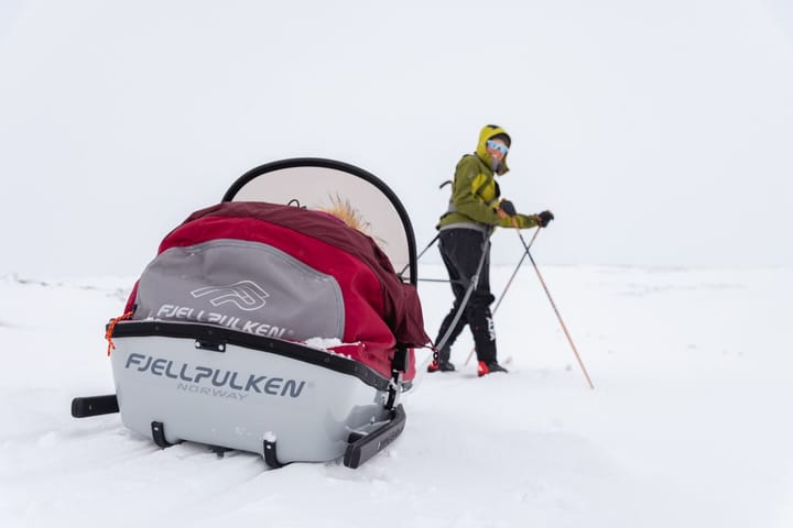 Fjellpulken Barnepulk Komplett 2024 Burgunder Fjellpulken