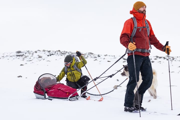 Fjellpulken Barnepulk Komplett 2024 Burgunder Fjellpulken