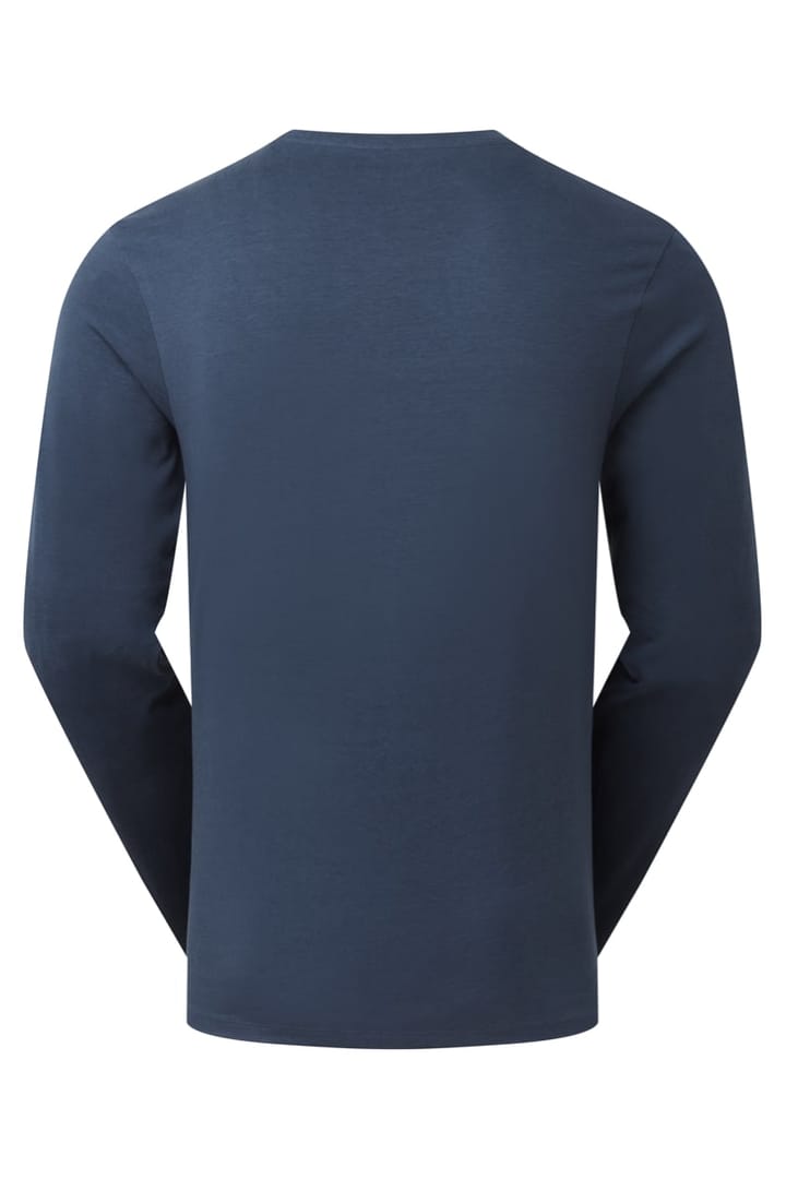 Rab Basecamp Logo Badge Ls Tee Tempest Blue Rab Rab Basecamp Logo Badge Ls Tee Tempest Blue Rab