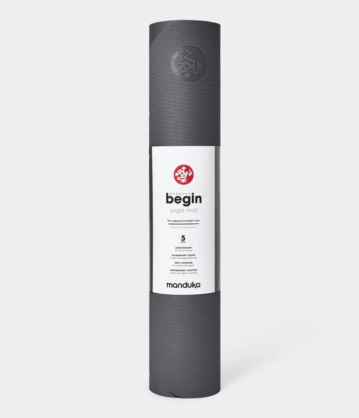 Manduka Begin Yoga Mat Steel Grey Manduka