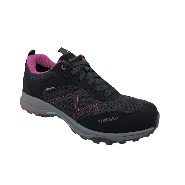 TrekSta Unisex Bergen Lace Low Gore-Tex Black/pink Treksta