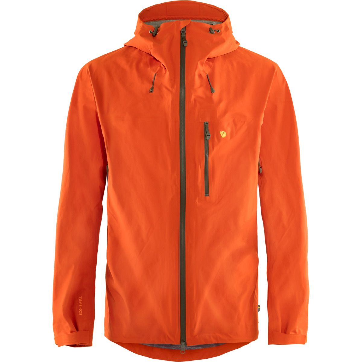 Fjällräven Men's Bergtagen Lite Eco-shell Jacket Hokkaido Orange
