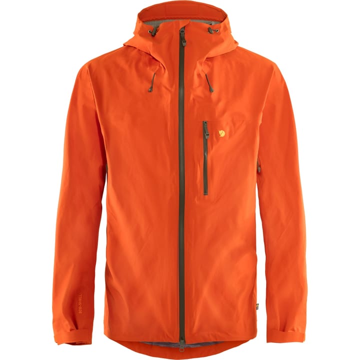 Fjällräven Men's Bergtagen Lite Eco-shell Jacket Hokkaido Orange Fjällräven