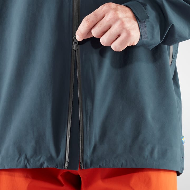 Fjällräven Men's Bergtagen Lite Eco-shell Jacket Hokkaido Orange Fjällräven