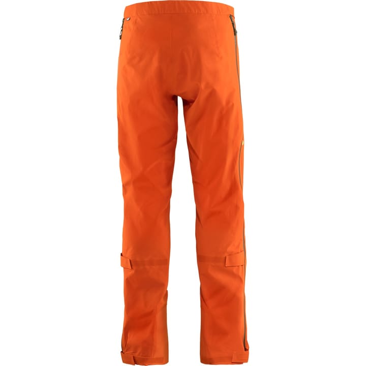 Fjällräven Men's Bergtagen Lite Eco-shell Trousers Hokkaido Orange Fjällräven