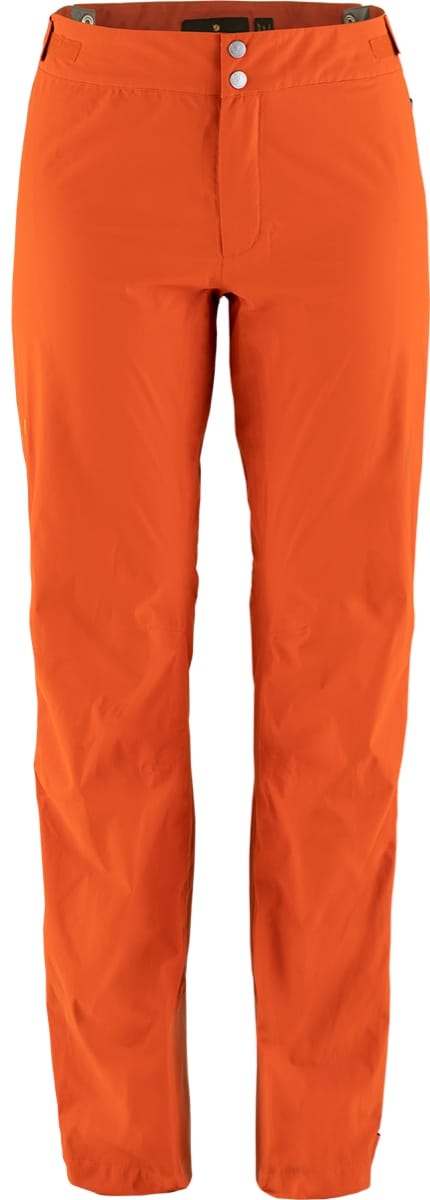 Fjällräven Women's Bergtagen Lite Eco-shell Trousers Regular Hokkaido Orange