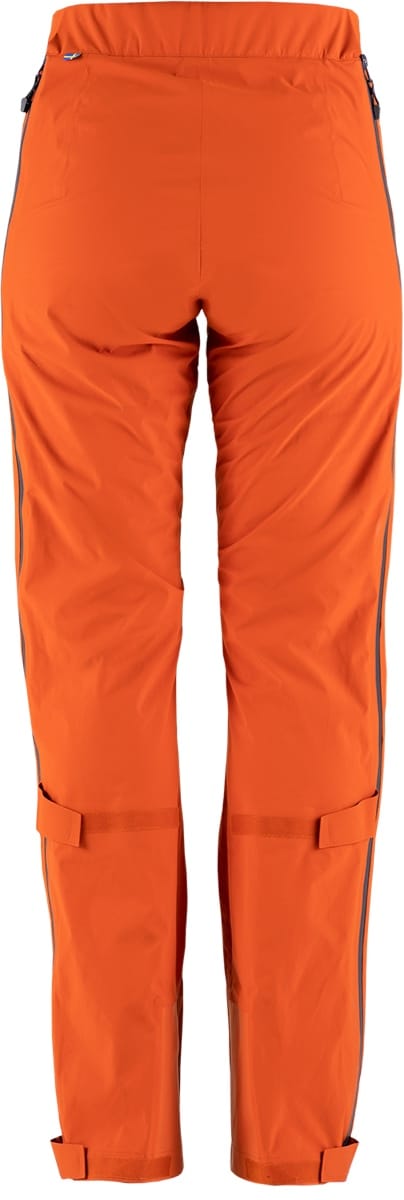 Fjällräven Women's Bergtagen Lite Eco-shell Trousers Regular Hokkaido Orange Fjällräven