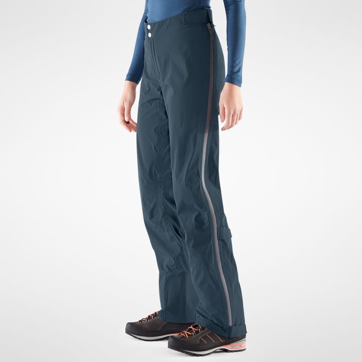 Fjällräven Women's Bergtagen Lite Eco-shell Trousers Regular Hokkaido Orange Fjällräven