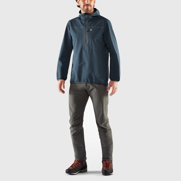 Fjällräven Men's Bergtagen Stretch Half Zip Mountain Blue Fjällräven