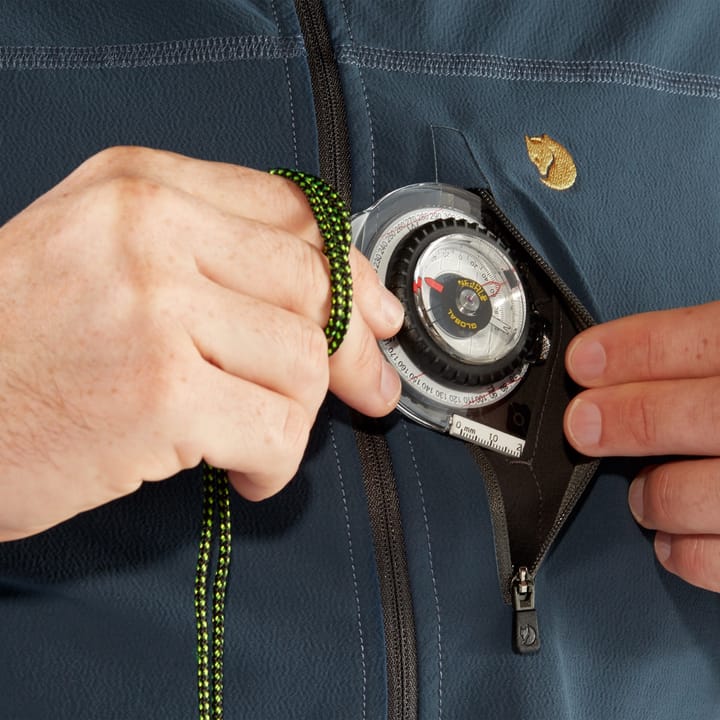 Fjällräven Men's Bergtagen Stretch Half Zip Mountain Blue Fjällräven