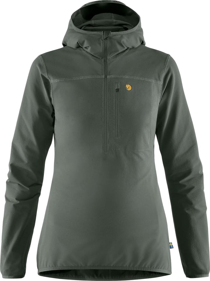 Women's Bergtagen Stretch Half Zip Basalt Fjällräven