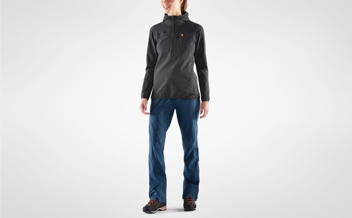 Women's Bergtagen Stretch Half Zip Basalt Fjällräven