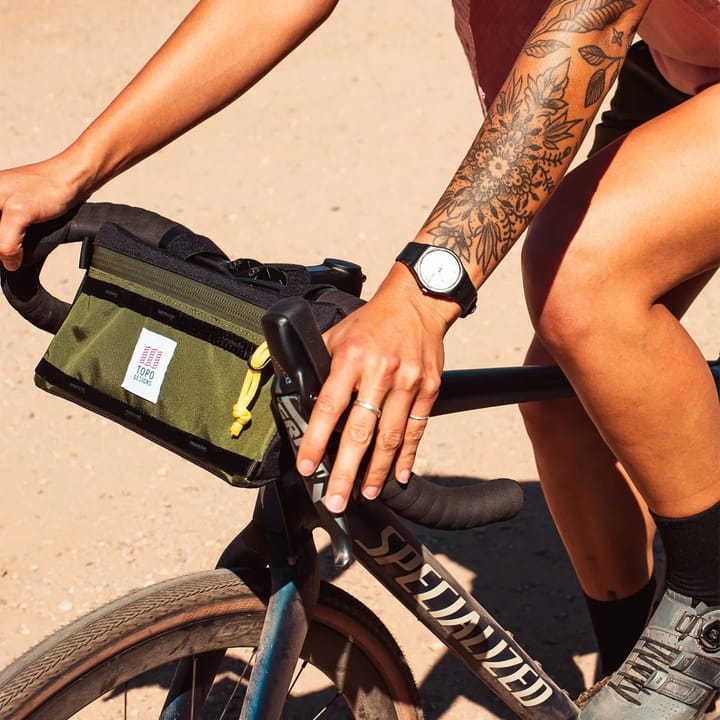 Topo Bike Bag Olive/Black Topo Designs Topo Bike Bag Olive/Black Topo Designs