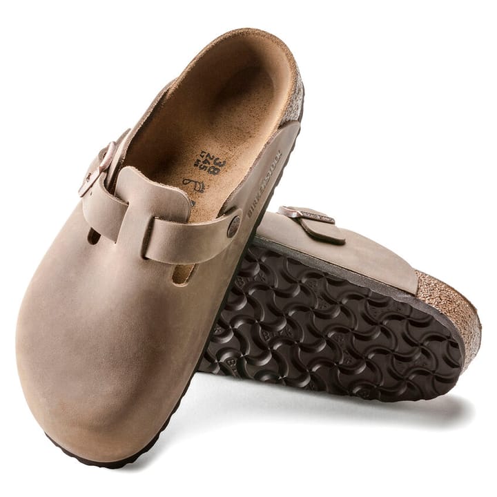 Birkenstock Boston Oiled Leather Regular Tabacco Brown Birkenstock