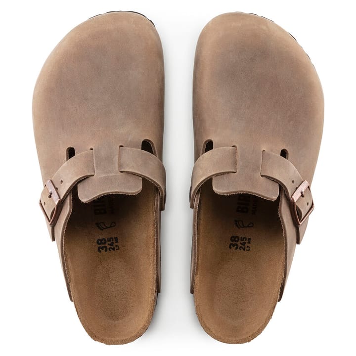 Birkenstock Boston Oiled Leather Regular Tabacco Brown Birkenstock