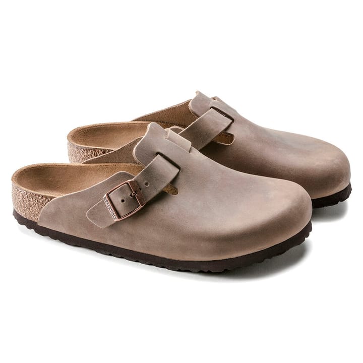 Birkenstock Boston Oiled Leather Regular Tabacco Brown Birkenstock