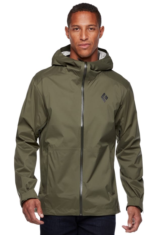 Black Diamond M Stormline Stretch Rain Shell Tundra
