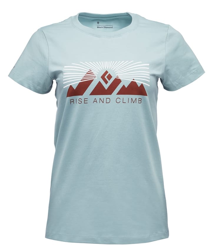 Black Diamond W SS Rise And Climb Tee Blue Ash Black Diamond Black Diamond W SS Rise And Climb Tee Blue Ash Black Diamond