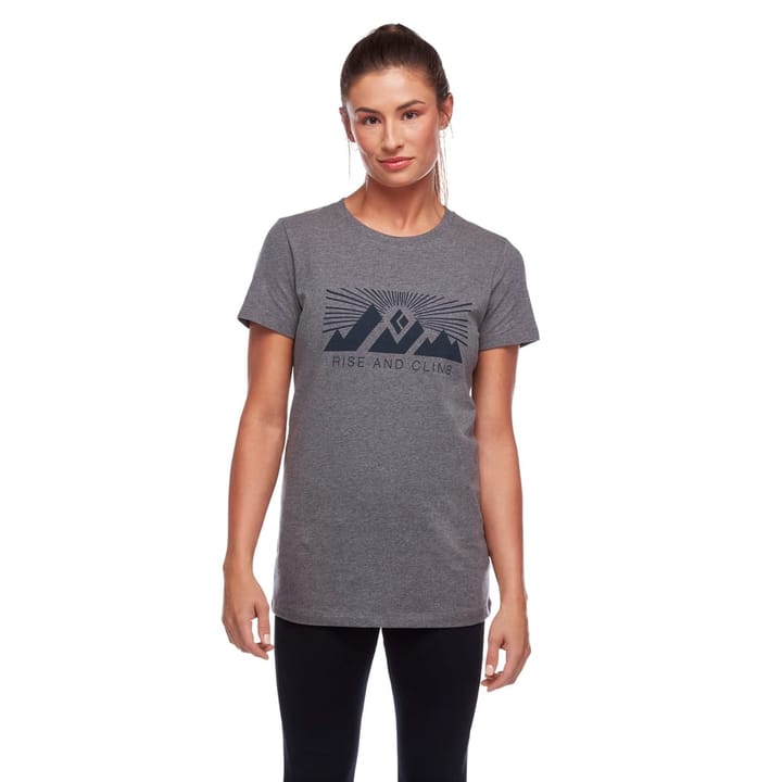 Black Diamond W SS Rise And Climb Tee Blue Ash Black Diamond Black Diamond W SS Rise And Climb Tee Blue Ash Black Diamond